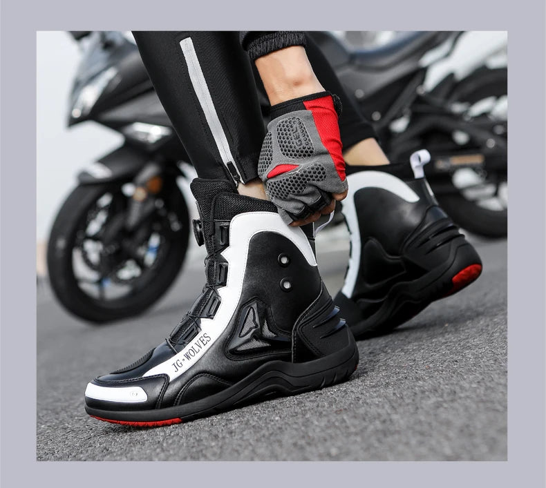 Off-Road High-Top Cycling Boots