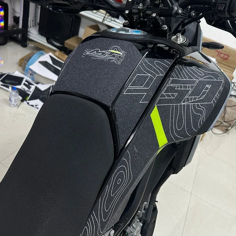 CFMOTO 450MT Tank Pad Sticker Set