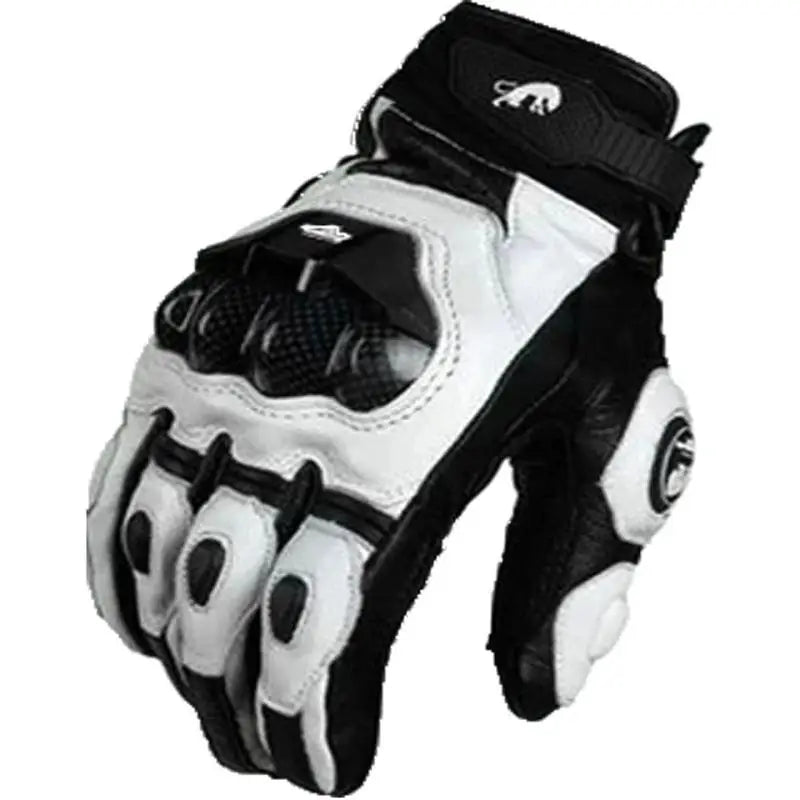 Leather Touchscreen Riding Gloves