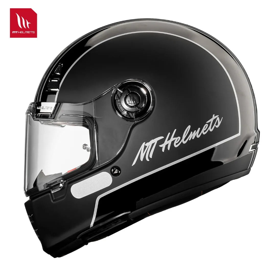 MT Jarama Retro Motorcycle Helmet