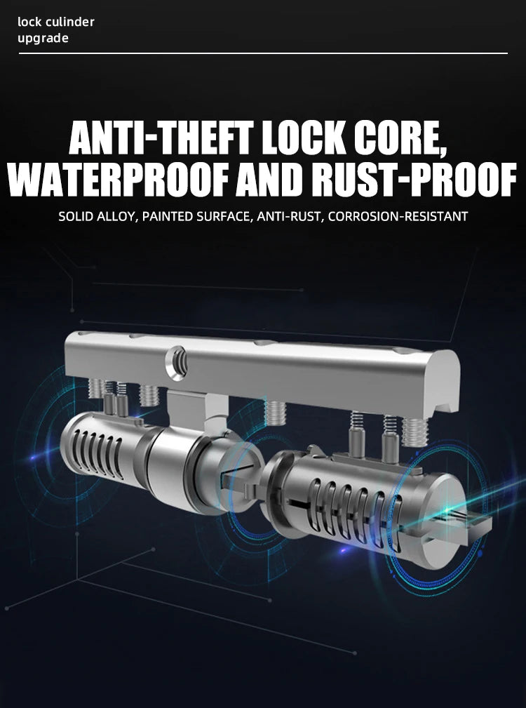 Heavy-Duty Motorcycle Disc Brake Lock