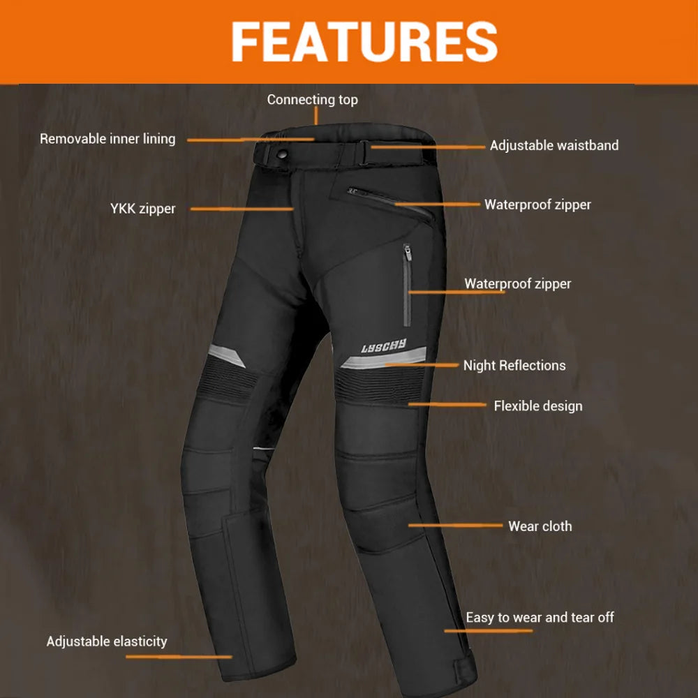 Autumn Winter Waterproof Motorcycle Jacket