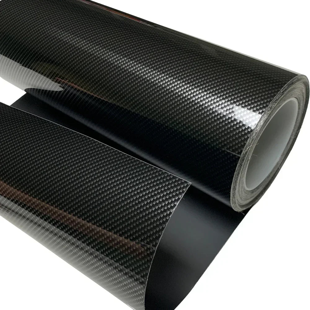 Motorcycle 3D Carbon Fiber Vinyl Wrap