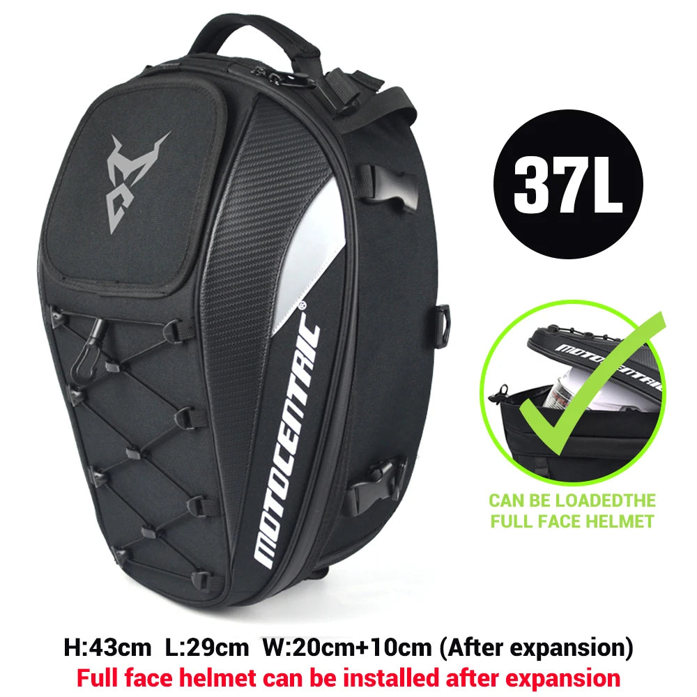Waterproof Motorcycle Tail Bag & Backpack
