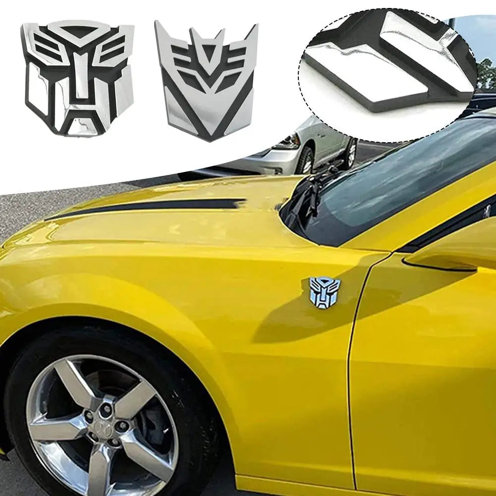 Decepticon Emblem Car Sticker Autobots Logo