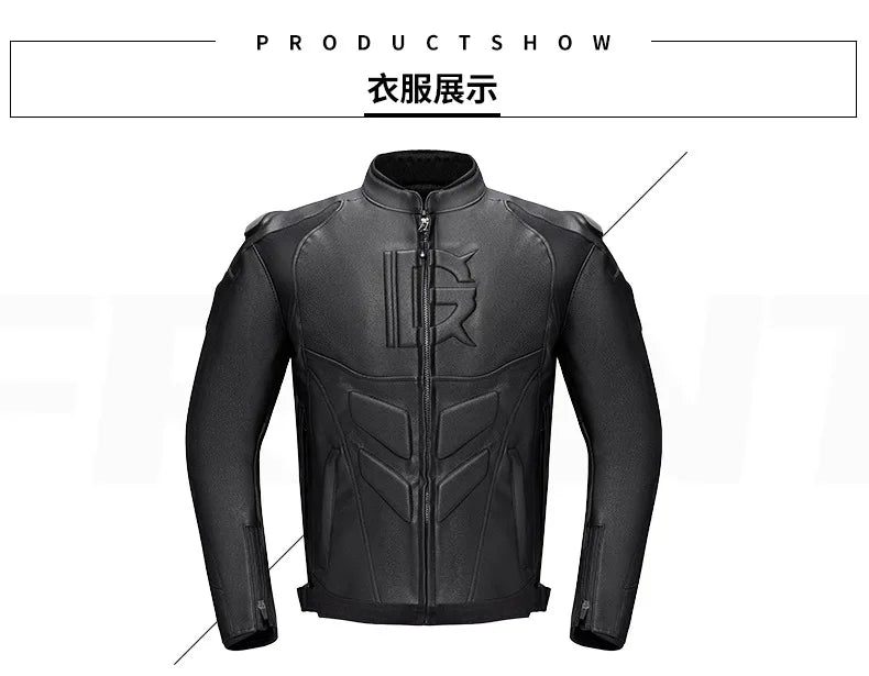Men's Leather Motorcycle Jacket