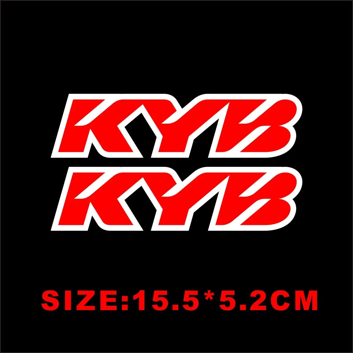 Reflective Motocross Motorcycle Fork Stickers for Yamaha Honda Suzuki KTM Kawasaki Benelli