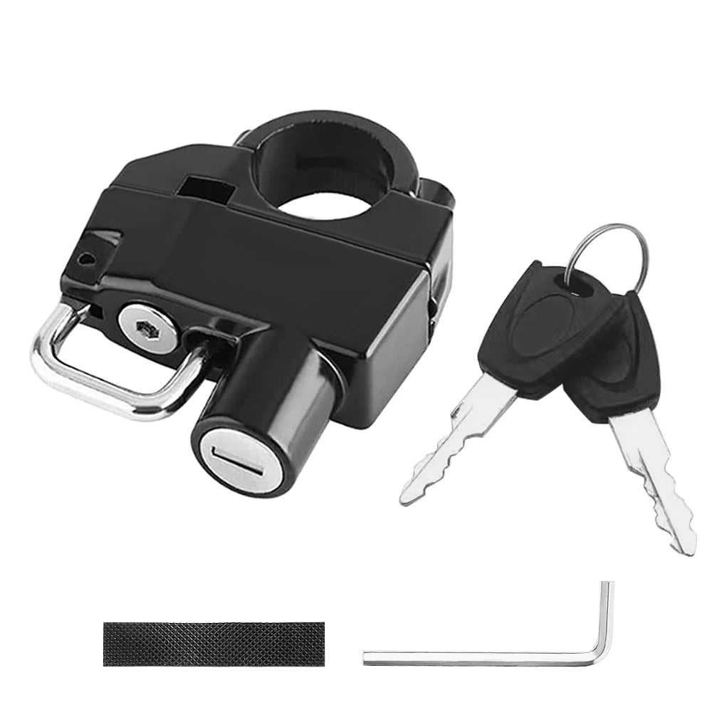 Motorcycle Helmet Lock with 2 Keys