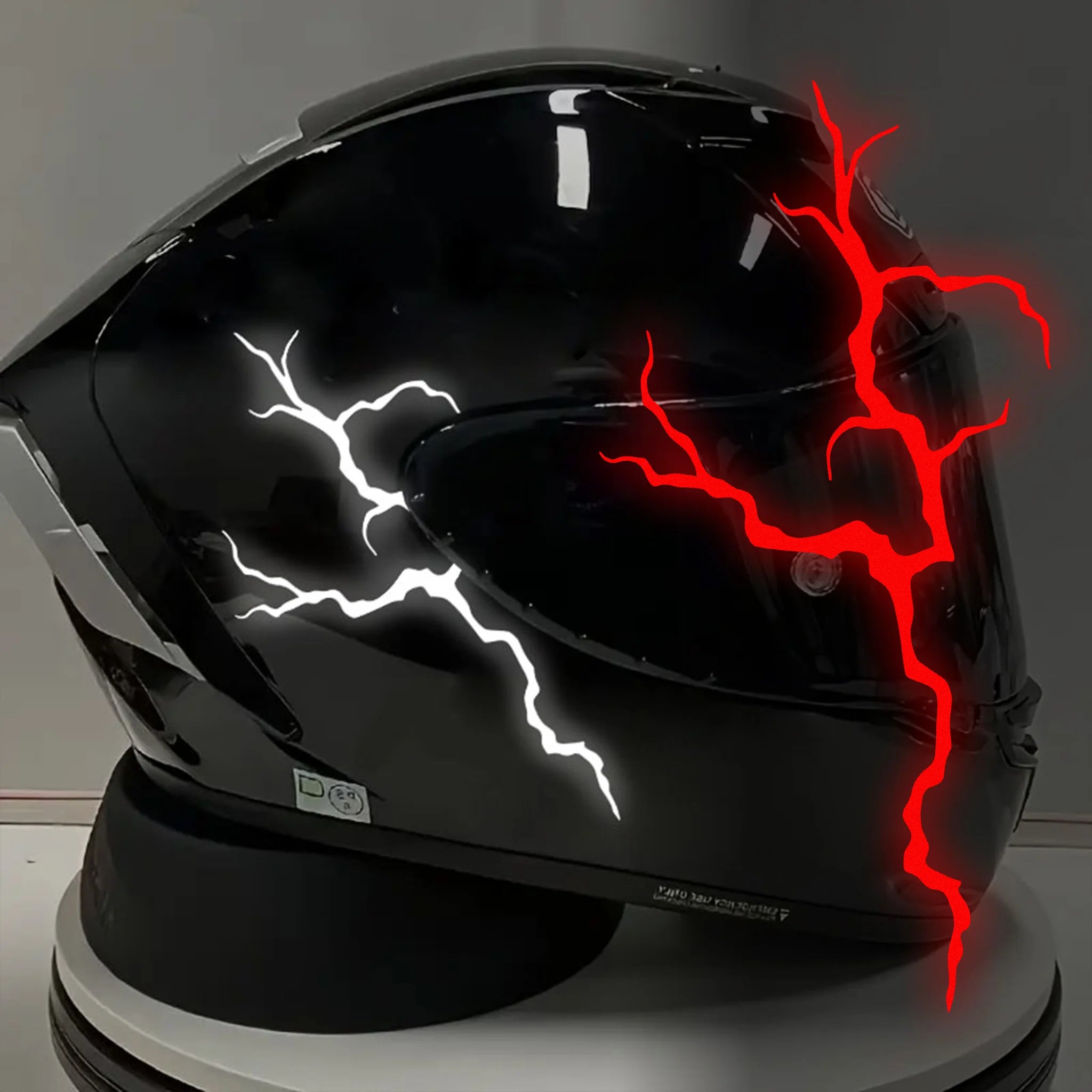 Reflective Lightning Motorcycle Stickers