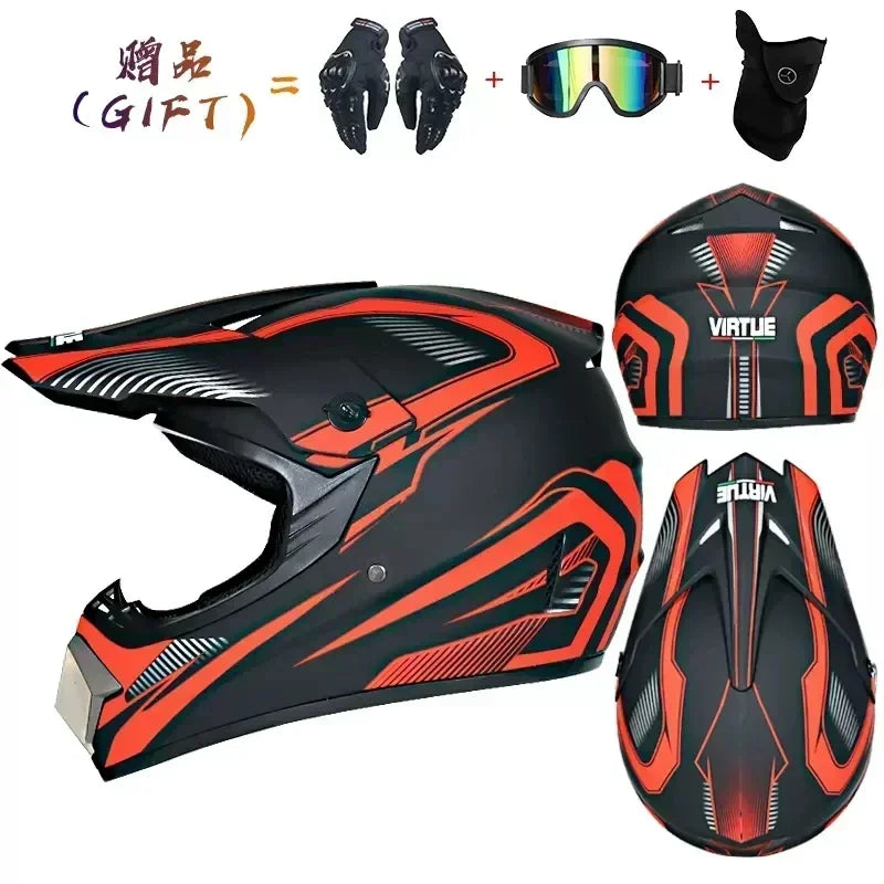Off-Road Motorcycle Helmet - DOT Certified
