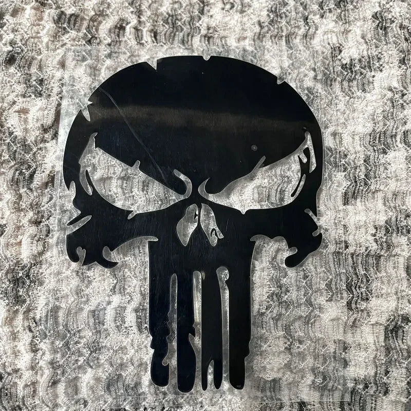 Skull Motorcycle Stickers - Waterproof Vinyl Decals