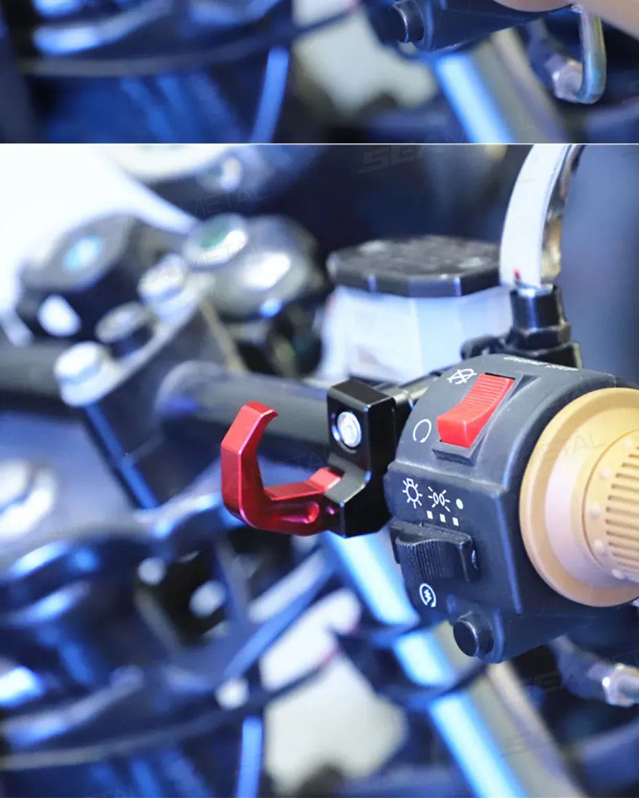 CNC Aluminium Motorcycle Helmet Hook