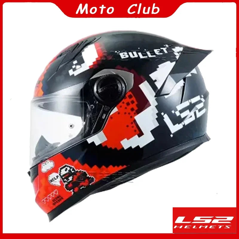 LS2 Full Face Motorcycle Helmet
