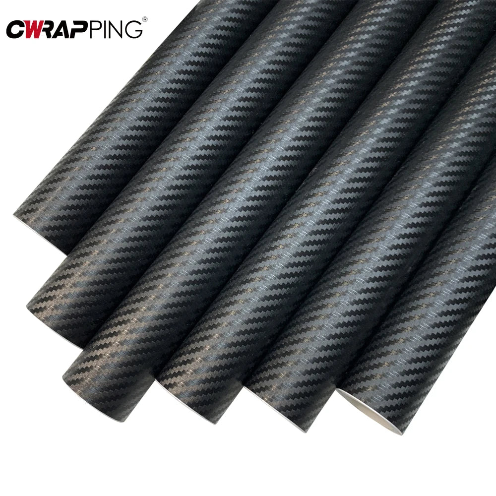 Motorcycle 3D Carbon Fiber Vinyl Wrap