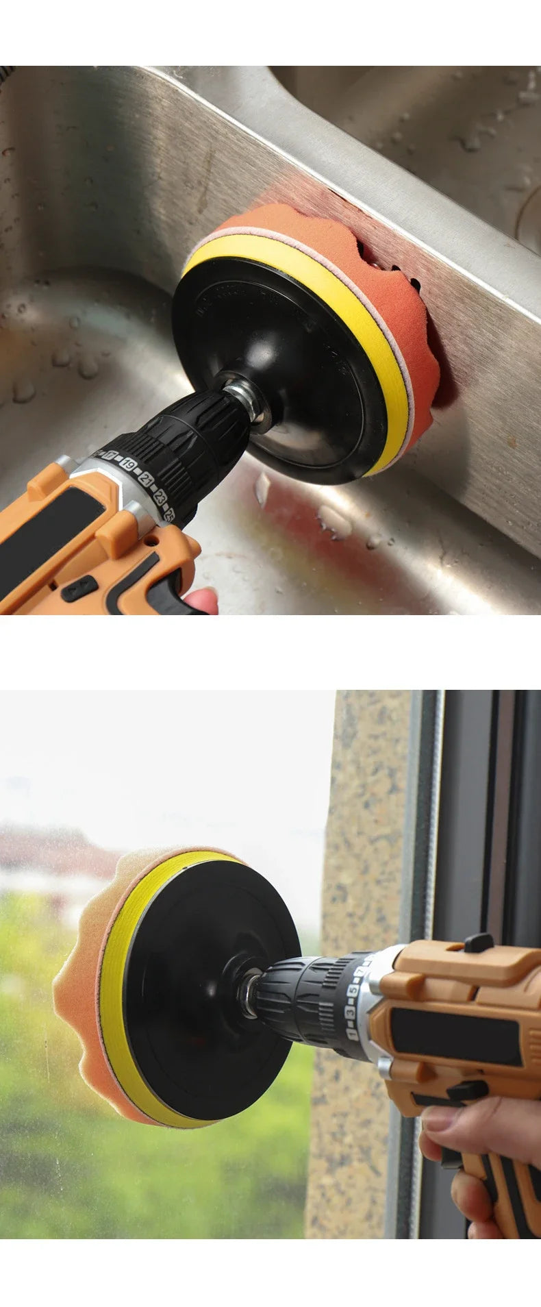 Vehicle Polishing Foam Pad Kit for Auto and Motorcycle