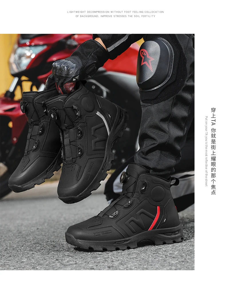 Off-Road Waterproof Motorcycle Boots