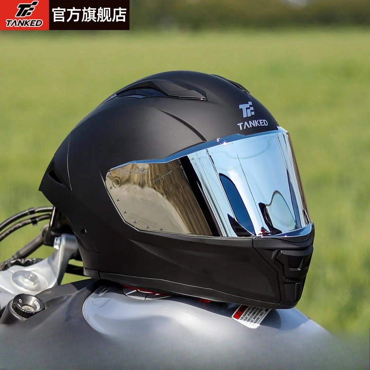 TANKED Sport Bike Helmet for Yamaha Riders