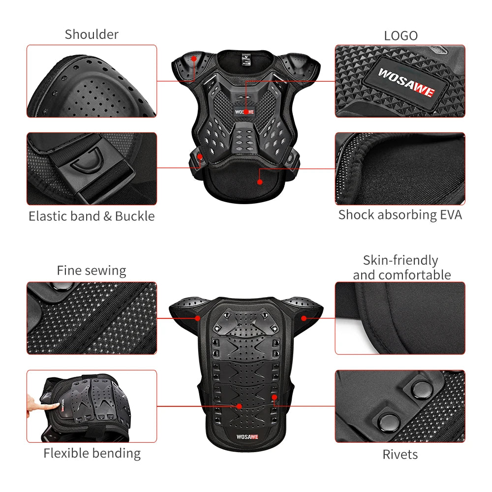 Kids Motocross Chest Vest