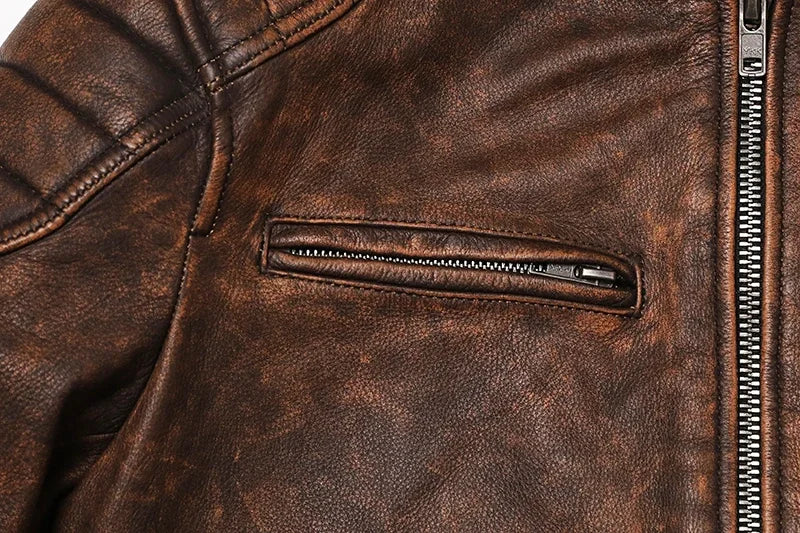 Leather Motorcycle Jacket
