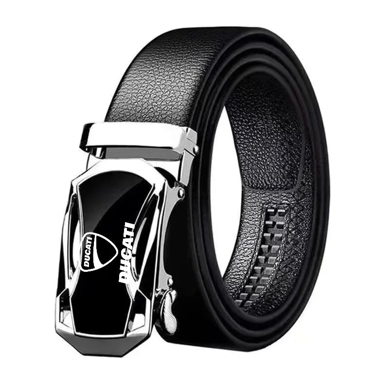 Ducati Monster 696 V4 Genuine Leather Men's Motorcycle Belt