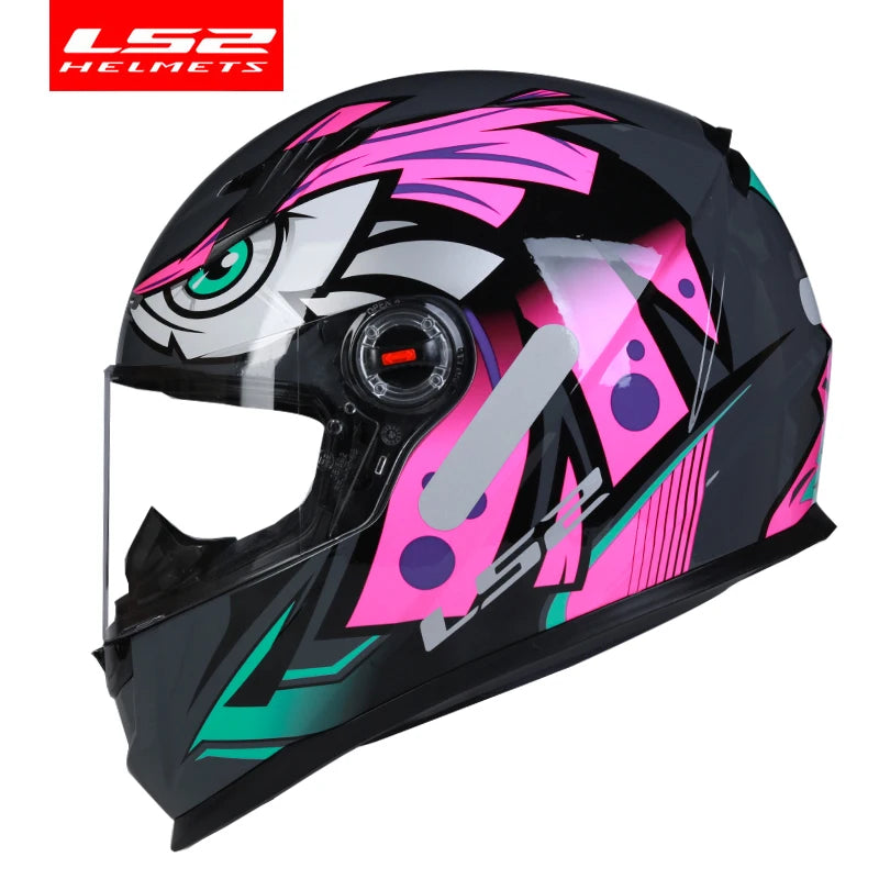 LS2 ECE Certified Full Face Motorcycle Helmet