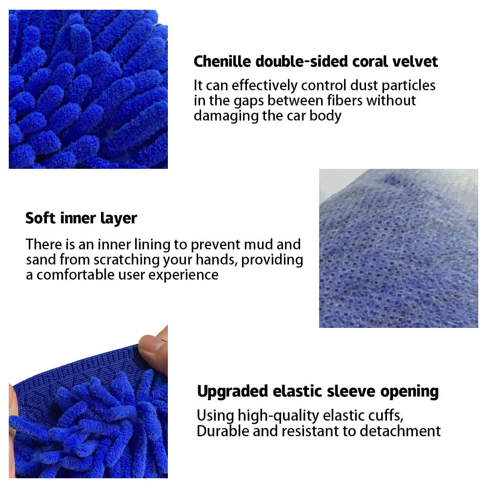Motorcycle Microfiber Towel Set for Effortless Cleaning