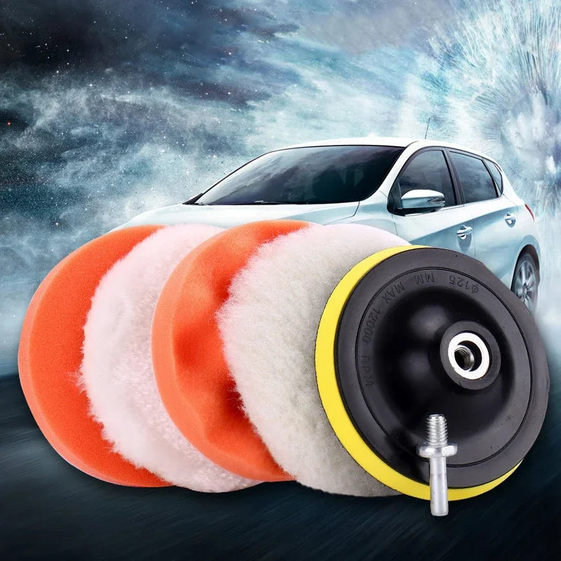 Vehicle Polishing Foam Pad Kit for Auto and Motorcycle