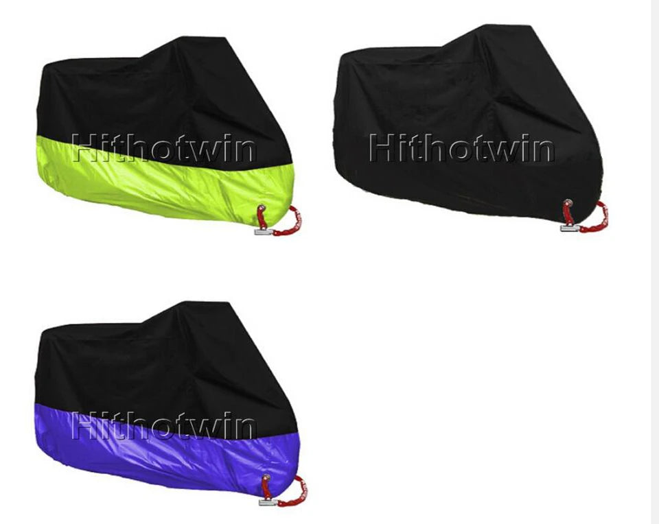 Motorcycle Waterproof UV Protector Cover - 15 Color Options