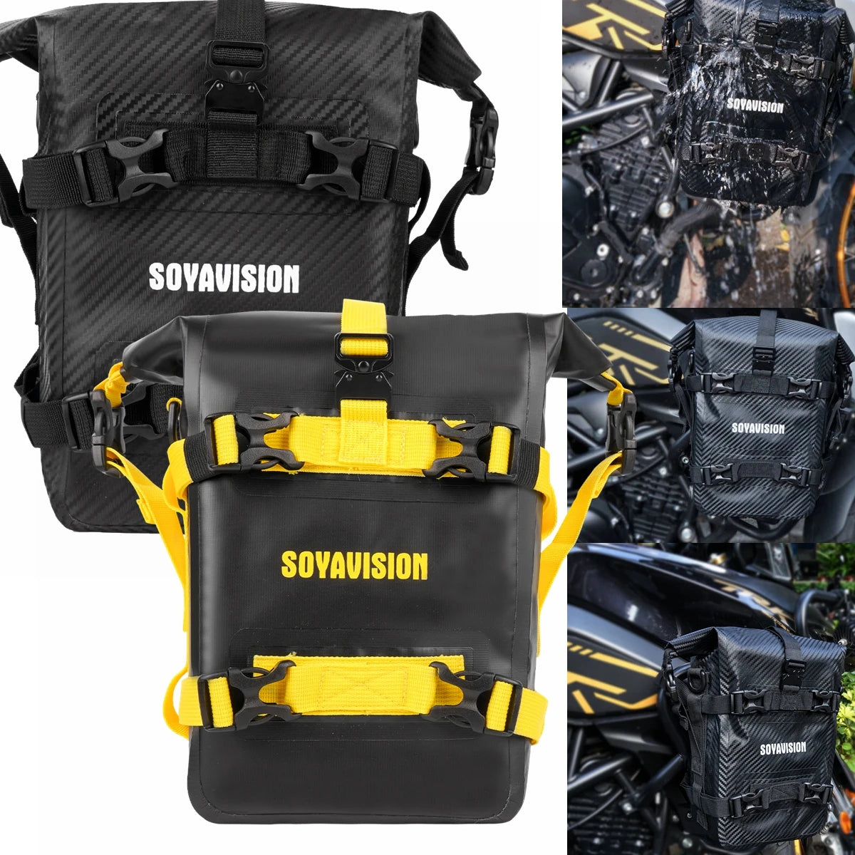 Durable Side Bags for Crash Bars