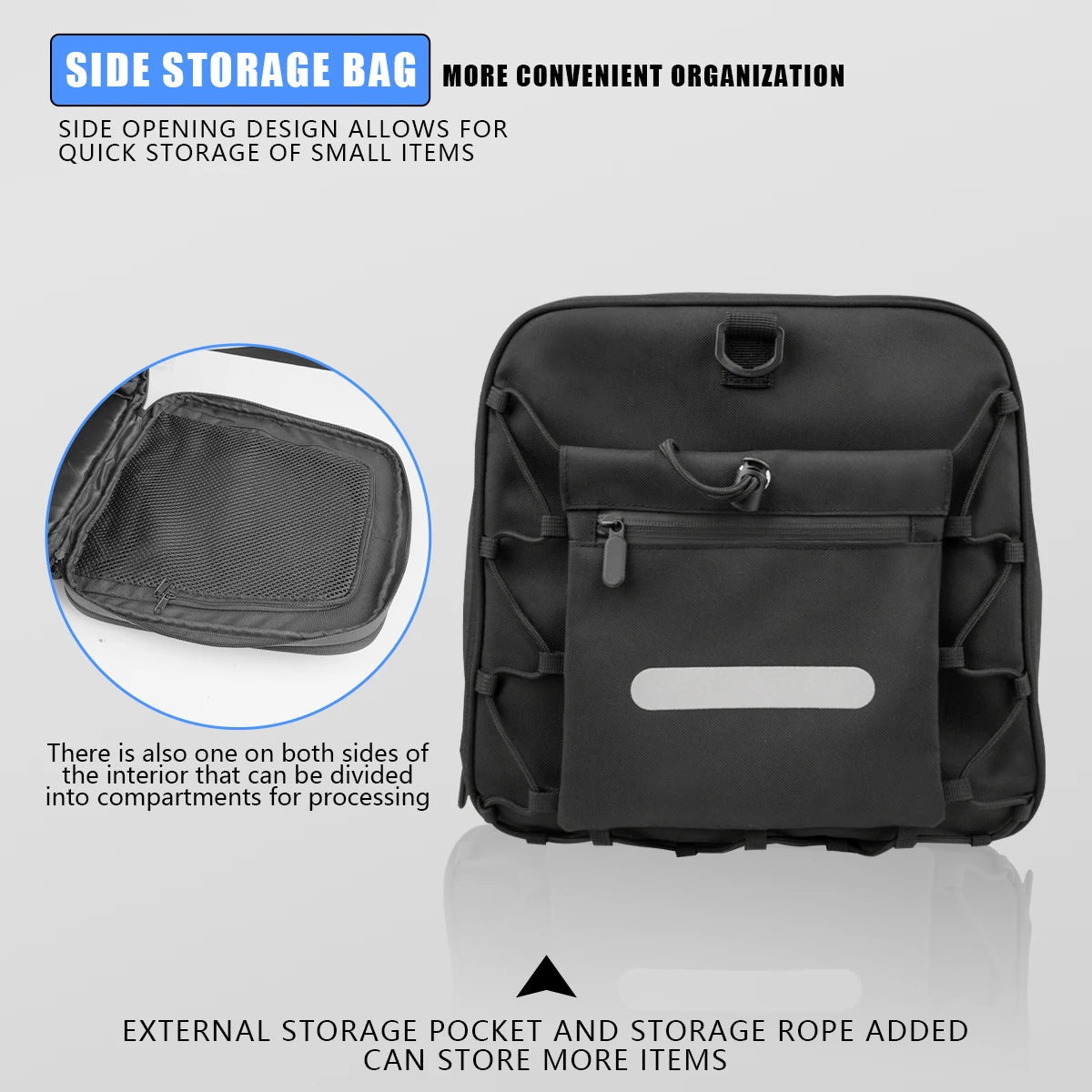 Waterproof Motorcycle Rear Seat Bag 35L-60L Luggage