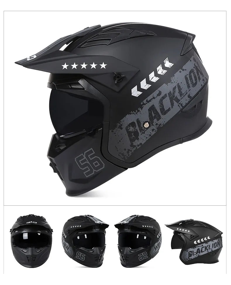 Off-Road Full Face Motocross Helmet ECE Approved