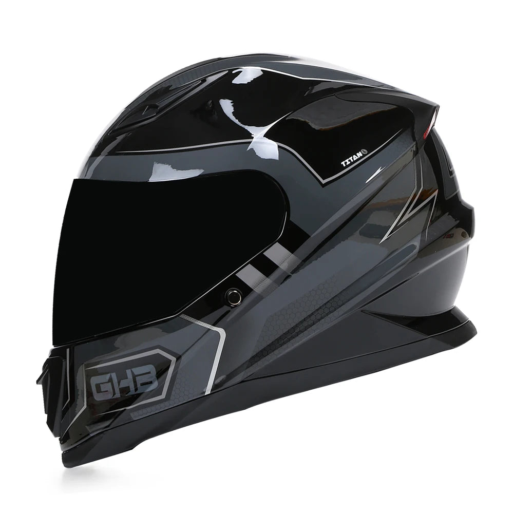 Urban Racing Full Face Motorcycle Helmet