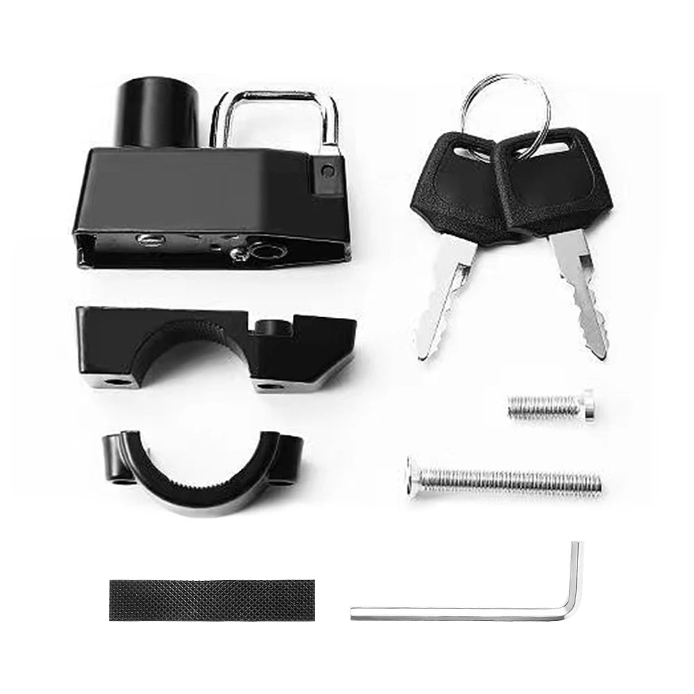 Motorcycle Helmet Lock with 2 Keys
