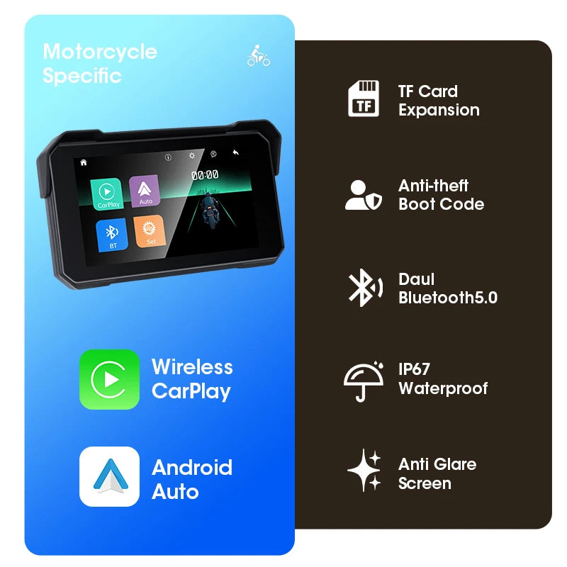 Waterproof motorcycle dashboard display motorcycle display screen