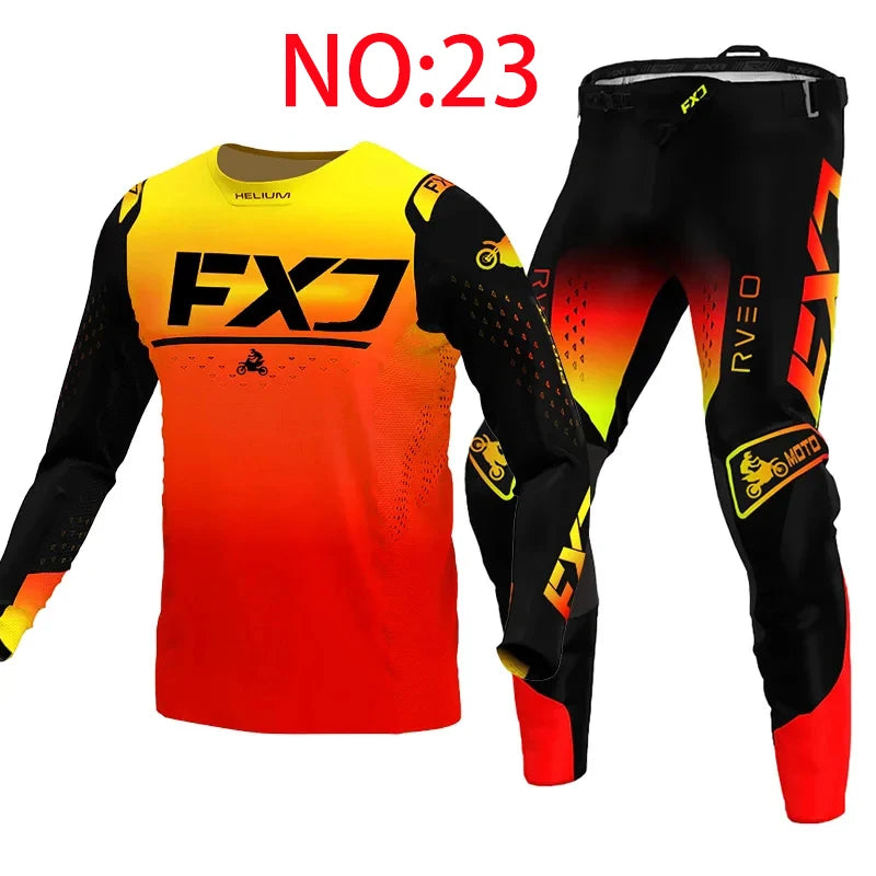 Kids Motocross Jersey and Pants Set