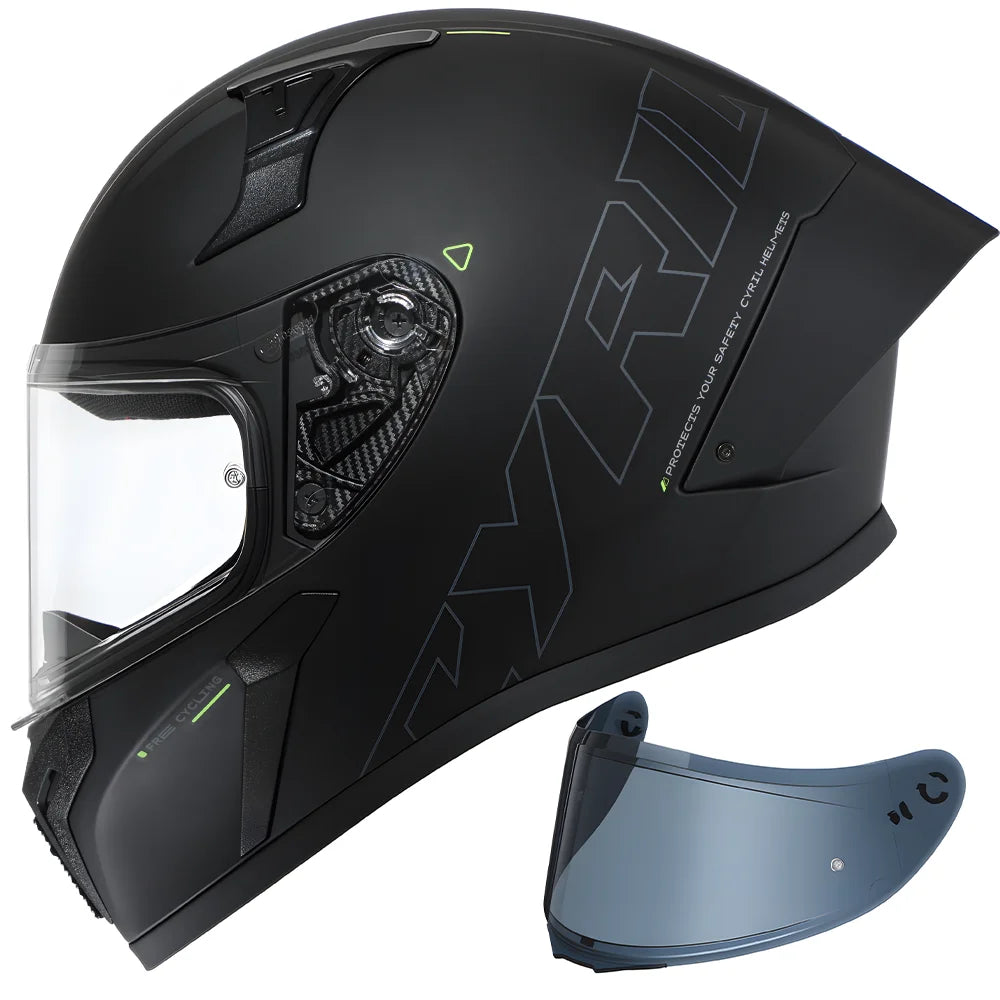 Stylish Dual Certified Full Face Motorcycle Helmet
