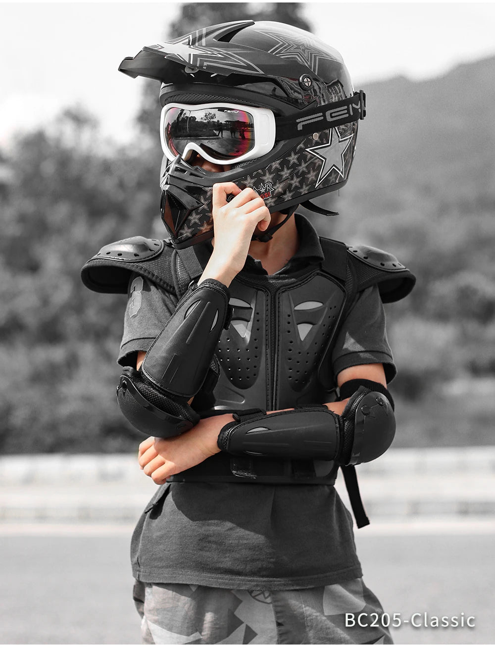 Kids Motocross Chest Vest