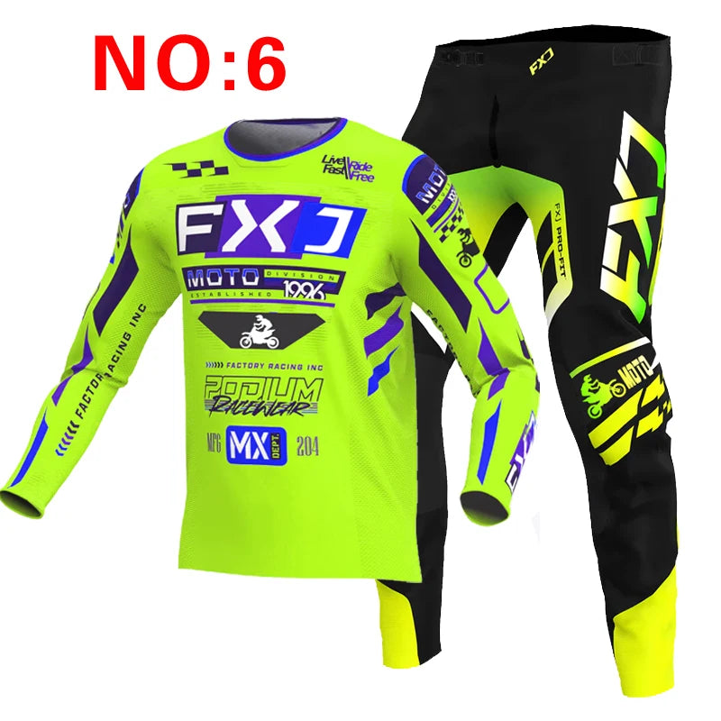 Youth Motocross Jersey and Pants Set