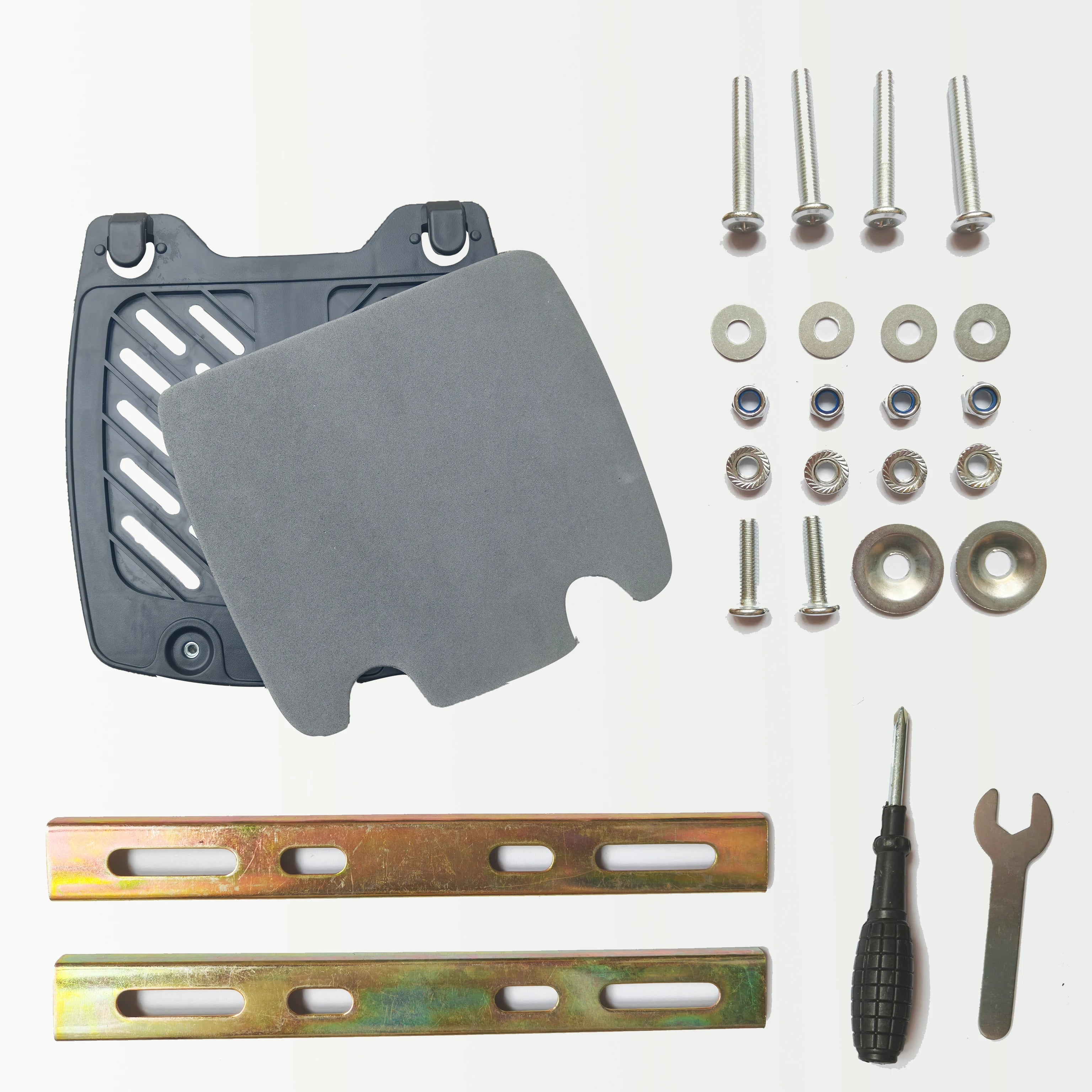 Black 45L Motorcycle Top Case Tail Box