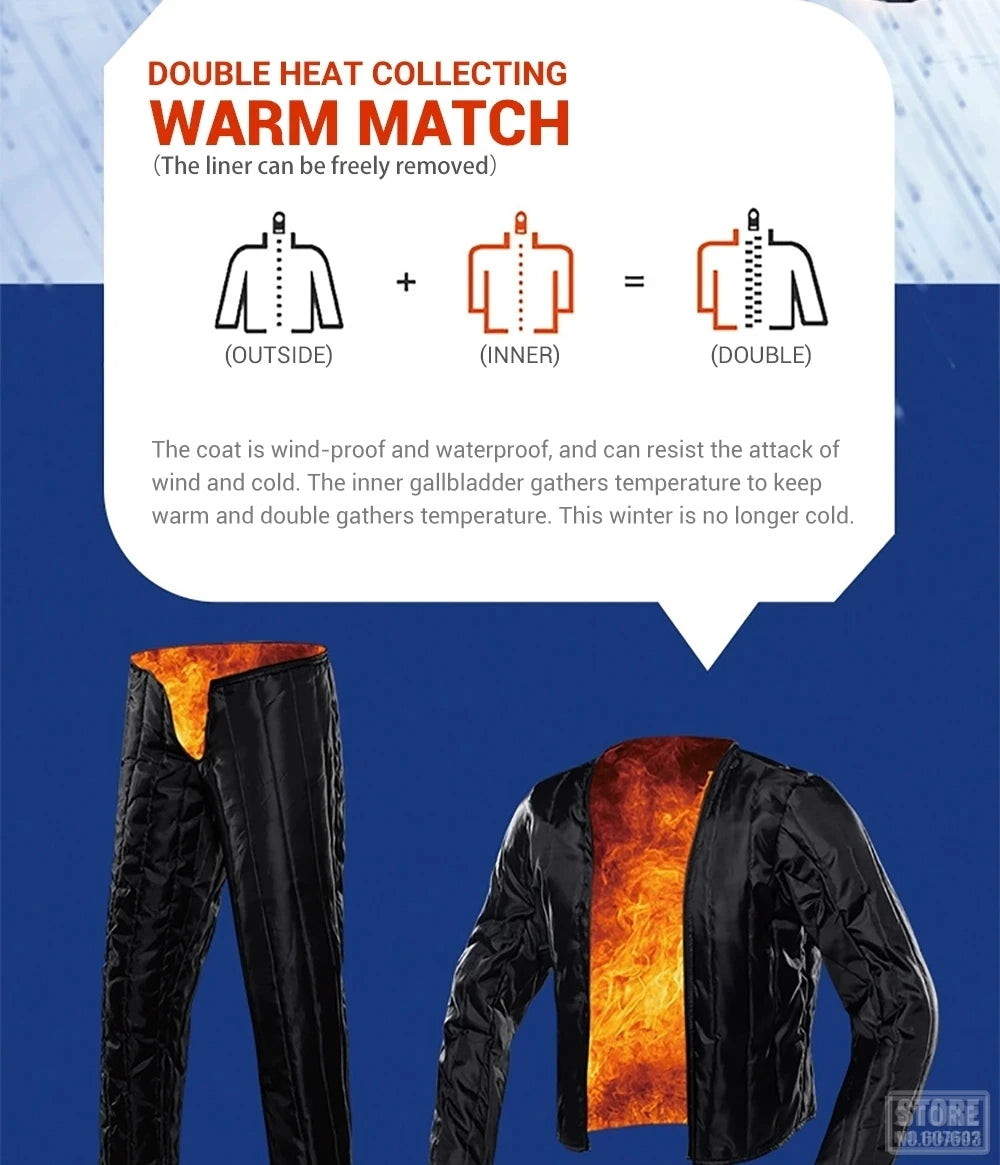 All-Season Motorcycle Jacket & Pants Set