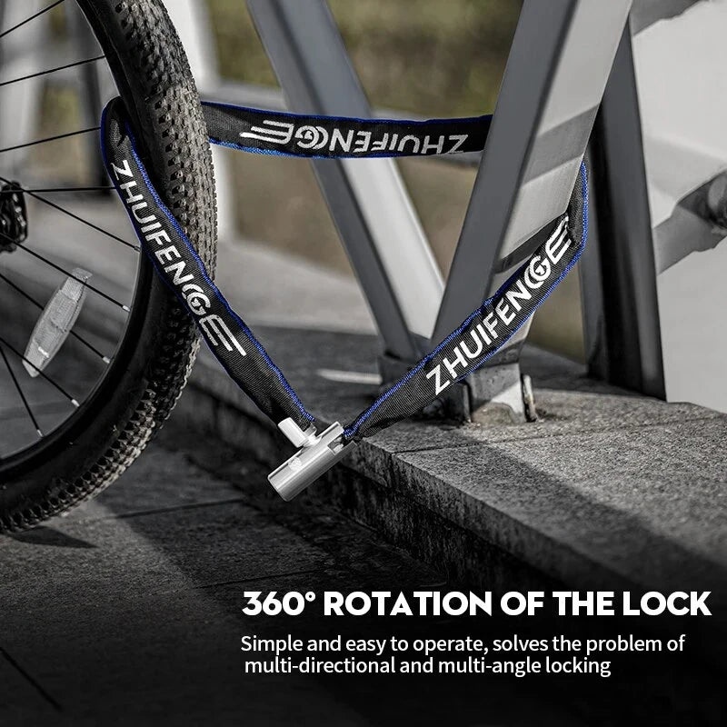 Motorcycle Chain Lock - High-Security Anti-Theft Lock