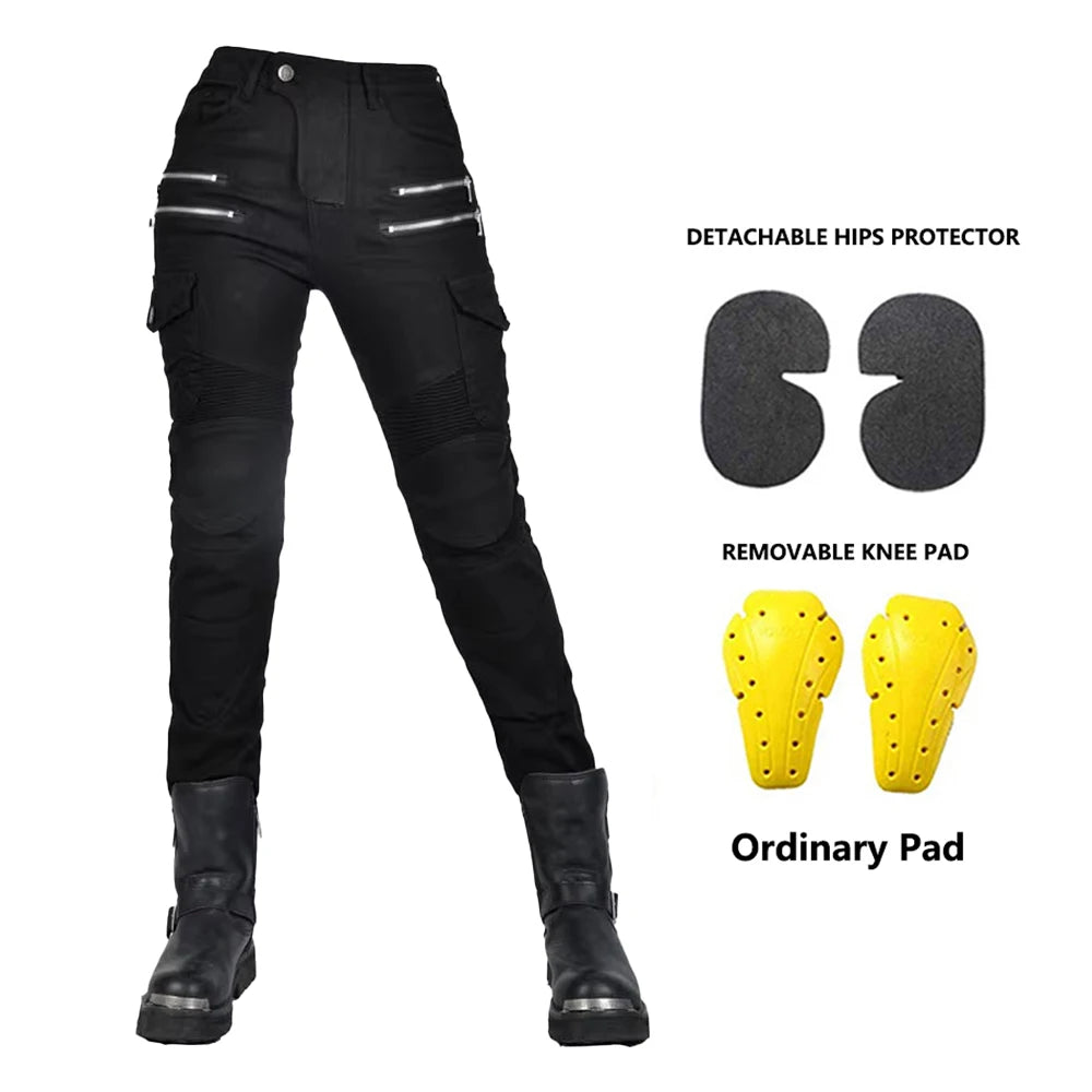Stylish Motocross Trousers with Protective Gear