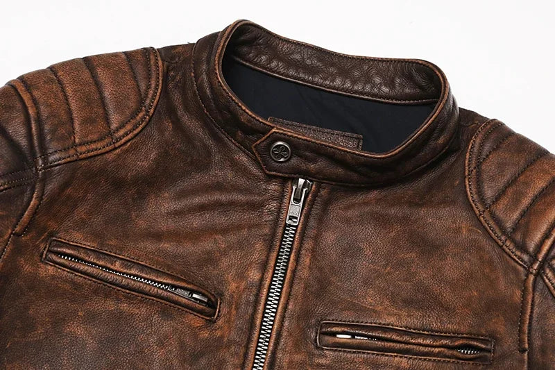 Leather Motorcycle Jacket