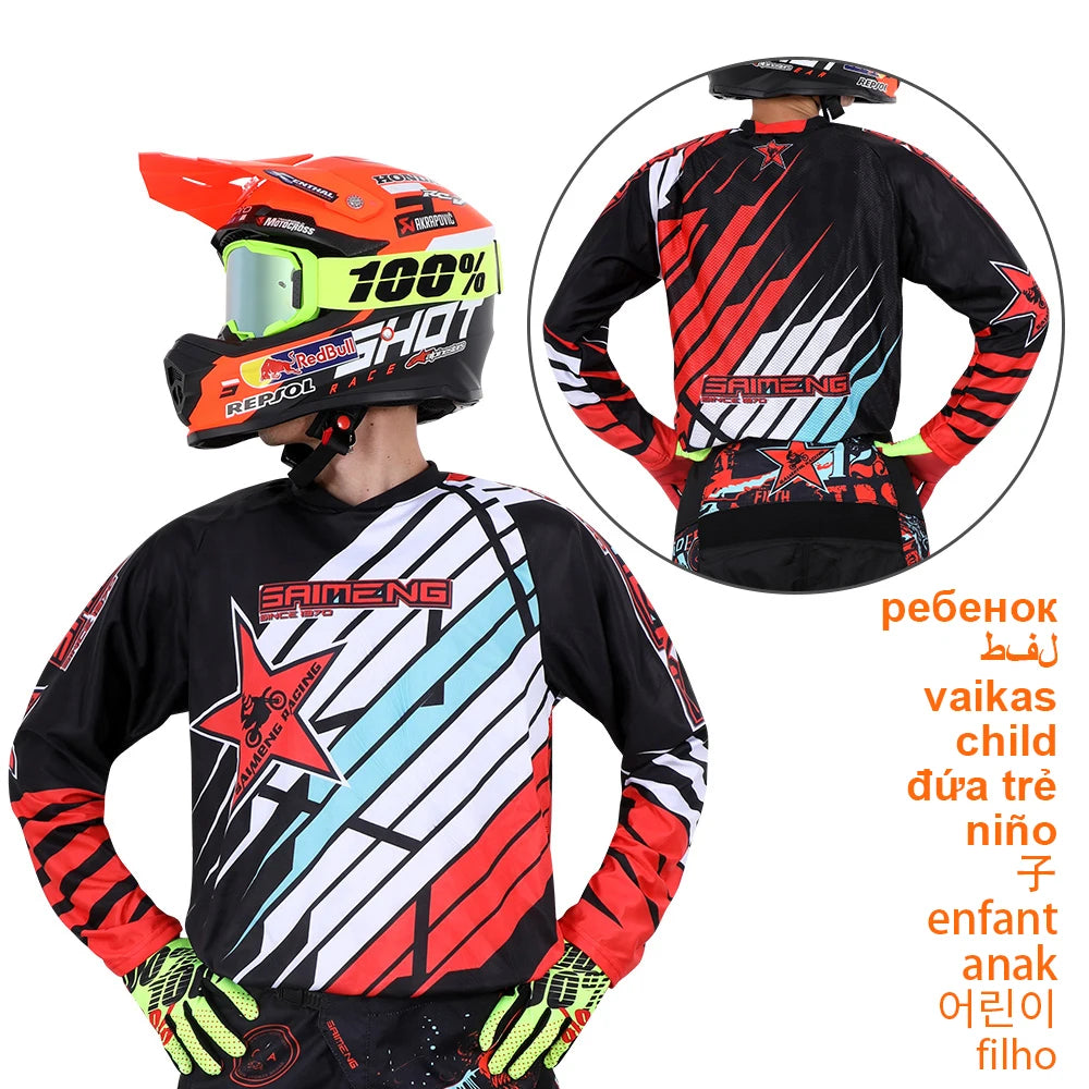 Youth Motocross Racing Jersey