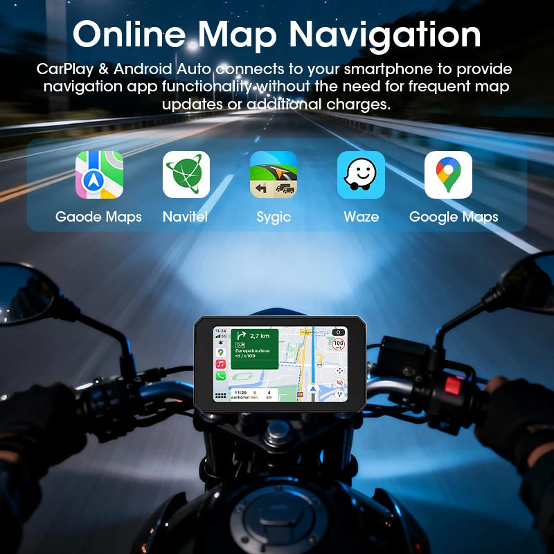 Motorcycle GPS Navigation System