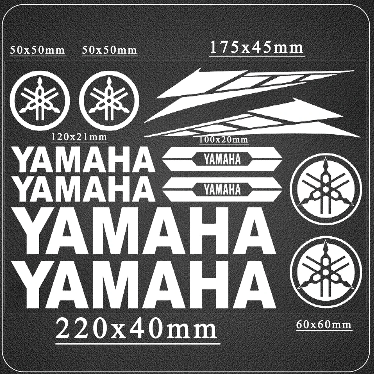 Yamaha Motorcycle Tank Decal