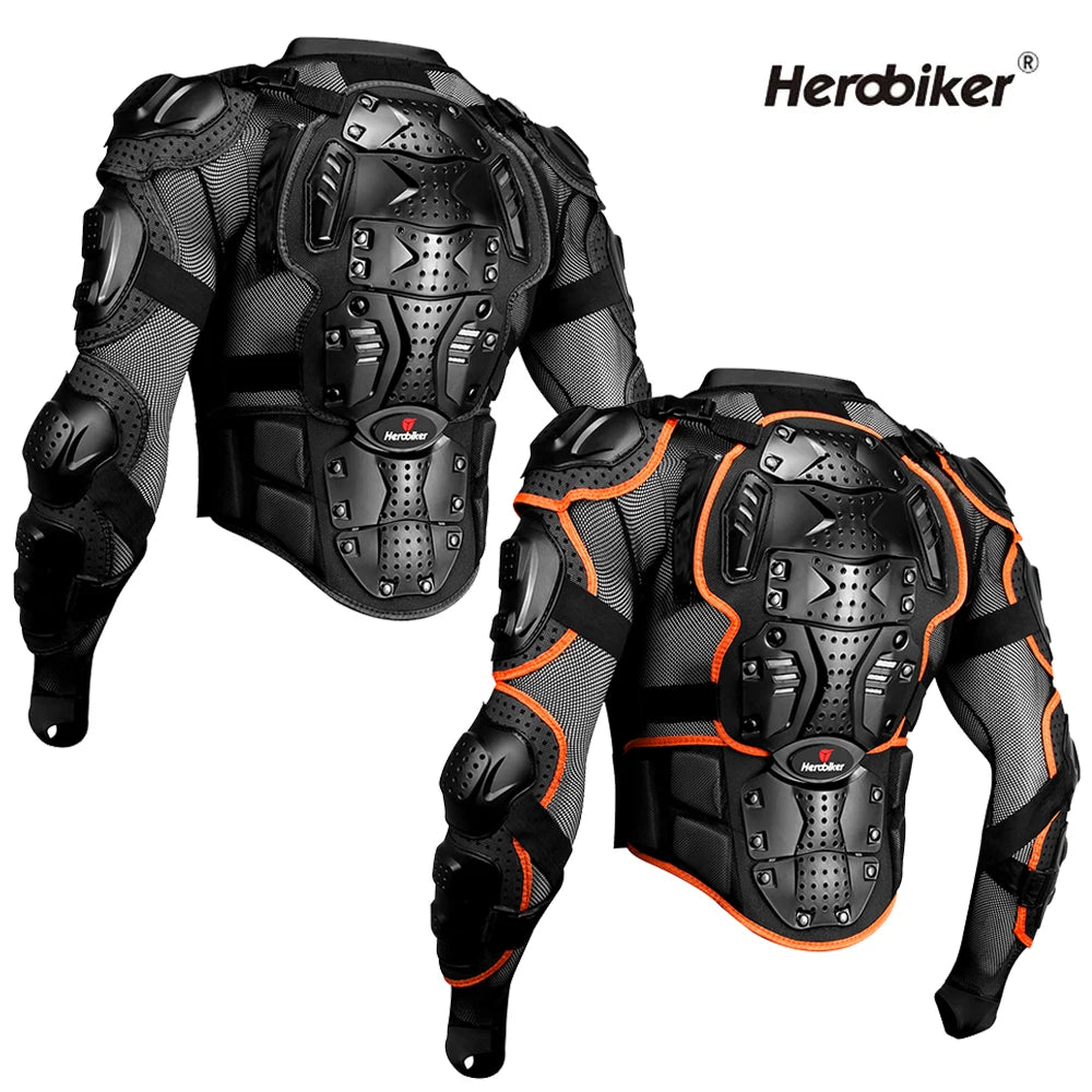 CE Motorcycle Riding Jacket with Removable Armor