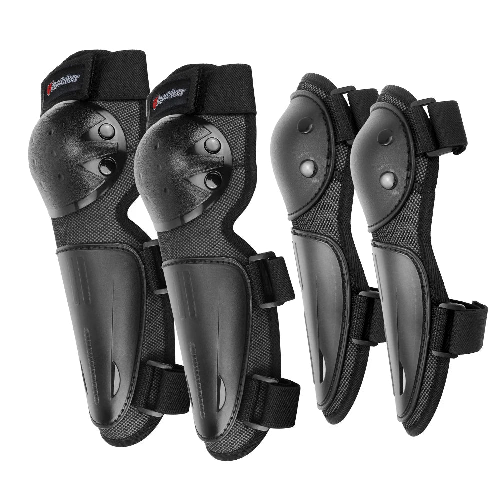 Kids Motorcycle Armor Vest Set with Elbow and Knee Pads