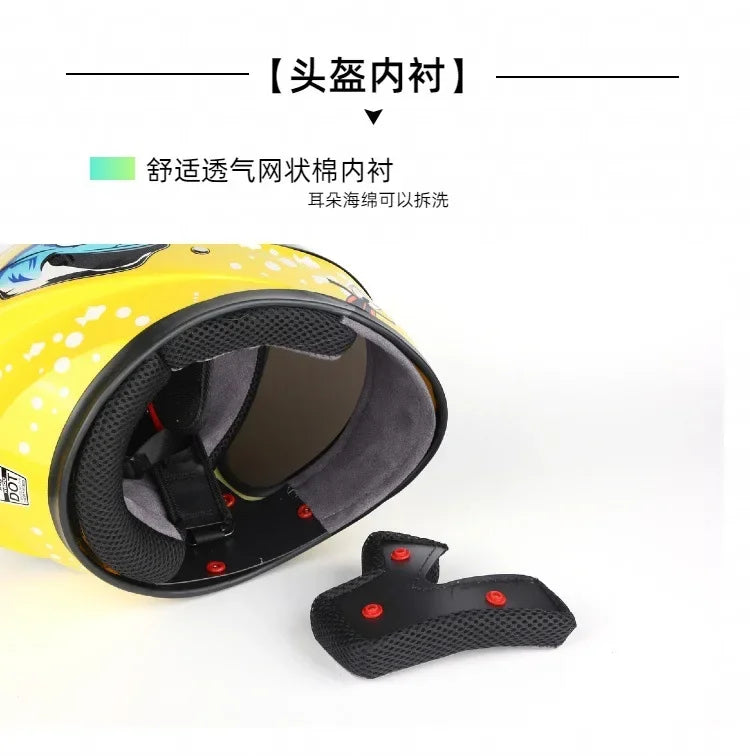 Kids' Full Face Safety Helmet