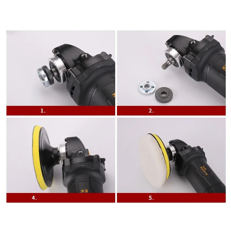Vehicle Polishing Foam Pad Kit for Auto and Motorcycle